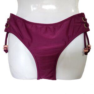 VENUS Plum Bikini Bottoms with Beading